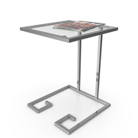 Coffee Table Metal & Glass PNG & PSD Images