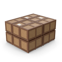 Wooden Crate Boxes Stack PNG & PSD Images