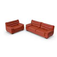 Classic Sofa Leather PNG & PSD Images