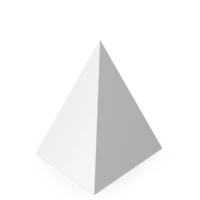 Geometric Monochrome Pyramid Shape PNG & PSD Images