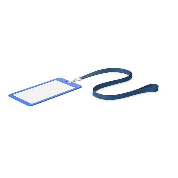 Blue ID Card PNG & PSD Images