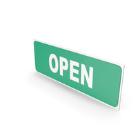 Green Open Sign PNG & PSD Images