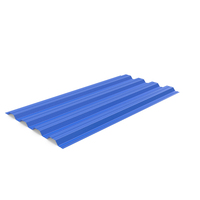 Blue Profiled Sheet PNG & PSD Images