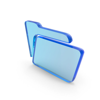 Folder Symbol Glass PNG & PSD Images