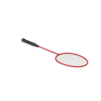 Red Badminton Racket PNG & PSD Images