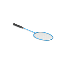 Blue Badminton Racket PNG & PSD Images