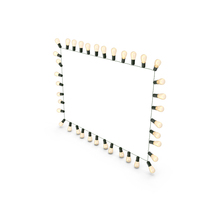 Square Light Bulbs PNG & PSD Images