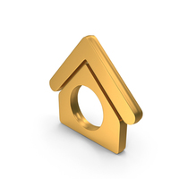 Home Web Hole Middle Gold PNG & PSD Images