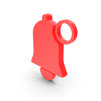 Red Notification Bell With Counter Icon PNG & PSD Images