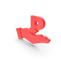 Red Piso In Hand Save Symbol PNG & PSD Images