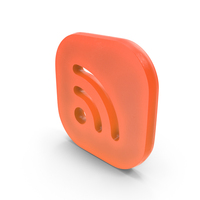 RSS Wifi Icon Glow PNG & PSD Images