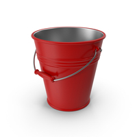 Red Fire Bucket PNG & PSD Images