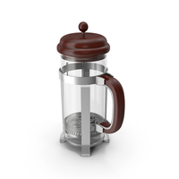 French Press Coffee Pot PNG & PSD Images