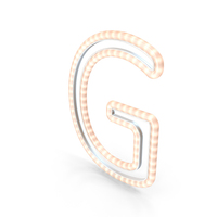 Christmas LED Garland Letter G PNG & PSD Images