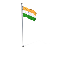 India Cloth Flag Stand PNG & PSD Images