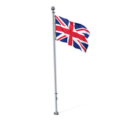 United Kingdom Cloth Flag Stand PNG & PSD Images