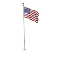 United States Cloth Flag Stand PNG & PSD Images