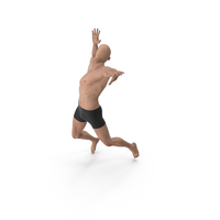 Male Base Body Skin Volleyball Jump PNG & PSD Images
