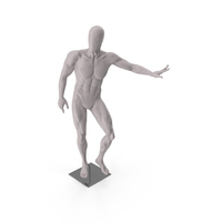 Gray Male Base Body Leaning Against The Wall PNG & PSD Images