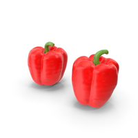 Fresh Red Bell Pepper PNG & PSD Images