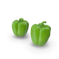 Green Bell Pepper PNG & PSD Images
