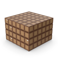 Wooden Crate Boxes Stack PNG & PSD Images