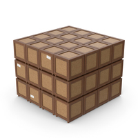 Stack Of Wooden Crate Boxes PNG & PSD Images