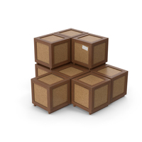 Wooden Crate Boxes PNG & PSD Images