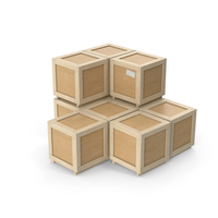 Stack Of Crate Boxes PNG & PSD Images