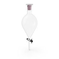 Large Separatory Funnel PNG & PSD Images