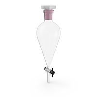 Small Separatory Funnel PNG & PSD Images