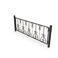 Iron Fence PNG & PSD Images