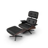 Eames Lounge Chair - PNG & PSD Images