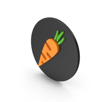Round Carrot Icon PNG & PSD Images