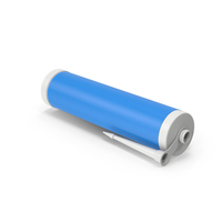 Blue Silicone Sealant Tube PNG & PSD Images