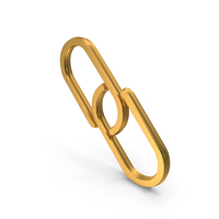 Gold Web Link Icon PNG & PSD Images
