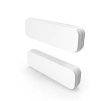Equal Icon White PNG & PSD Images