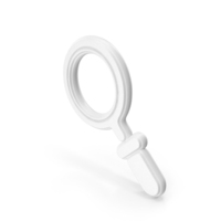Magnify Search Find Web Icon White PNG & PSD Images