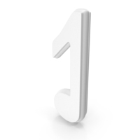 White Music Icon PNG & PSD Images