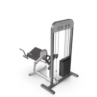 GYM Arm Curl Machine PNG & PSD Images