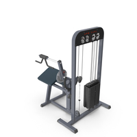 GYM Arm Curl Machine PNG & PSD Images