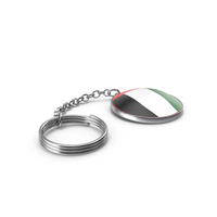 KeyChain Of  United Arab Emirates Flag PNG & PSD Images
