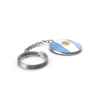 KeyChain Of Argentina Flag PNG & PSD Images