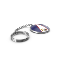 KeyChain Of American Samoa Flag PNG & PSD Images