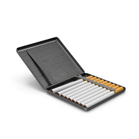 Black Cigarette Case PNG & PSD Images