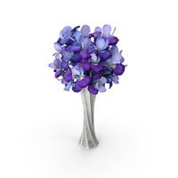 Iris Bouquet Blue PNG & PSD Images
