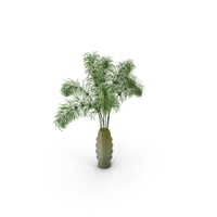 Vase With Leavs PNG & PSD Images