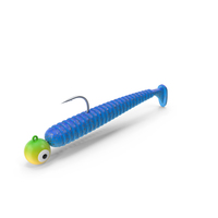 Jelly Worm Jig Fishing Lure PNG & PSD Images