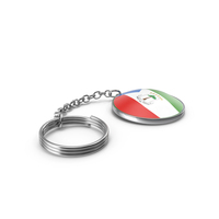 Keychain of a Equatorial Guinea Flag PNG & PSD Images