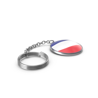 Keychain of a France Flag PNG & PSD Images